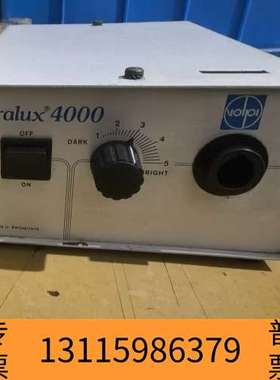 众桦Volpi intralux 4000卤素光源控制器，2议价