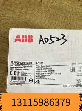 众桦ABBAO523，1SAP250200R0001议价