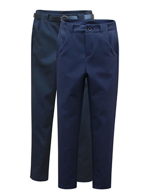 深蓝色西裤女春秋季九分裤时尚小脚裤显瘦长裤西装裤OL职业装裤子