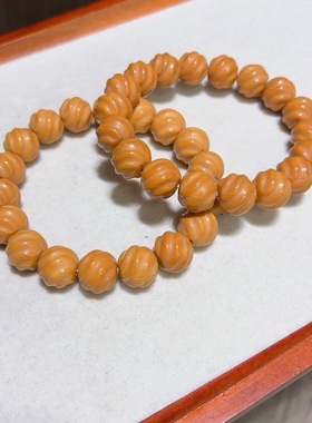 新品猴头扭扭珠单圈佛珠手串