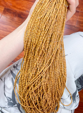 天然简约男女橄榄核多圈精致单圈手链原创节节高竹节多宝