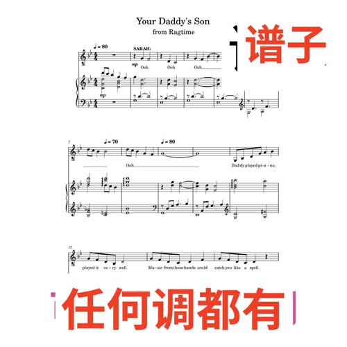 5bB Your_Daddys_Son伴奏谱正谱声乐