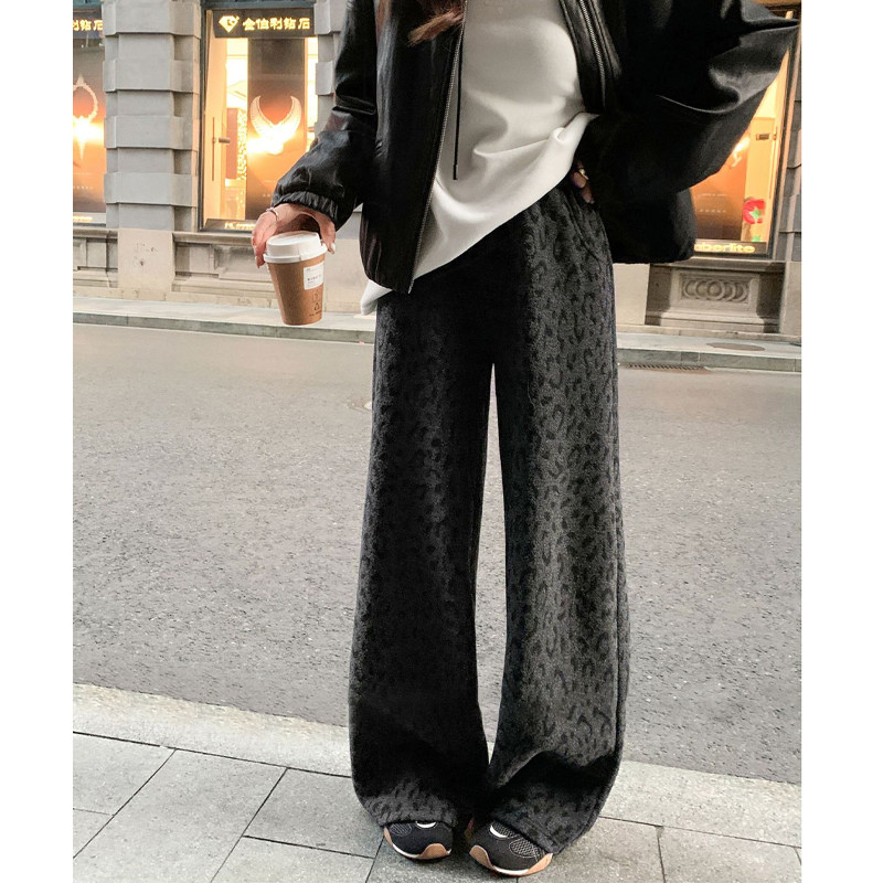 秋冬孕妇豹纹阔裤抽绳高腰宽松加绒直筒裤女冬季新款加厚保暖长裤,孕妇装/孕产妇用品/营养,孕妇休闲裤,淘宝优惠券,粉丝福利购,淘宝优惠卷