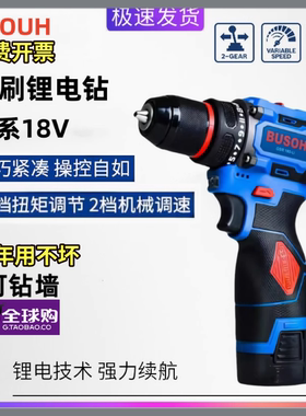 德国进口博士无刷锂电电钻手电转钻充电式起子机螺丝刀电动工具