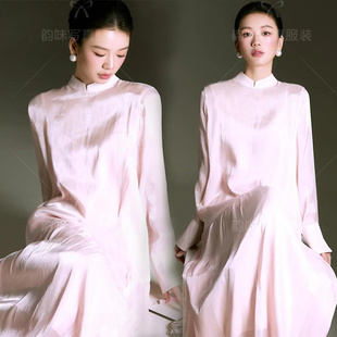 26新款影楼复古国风清冷中式高级个人气质肖像写真艺术照摄影服装