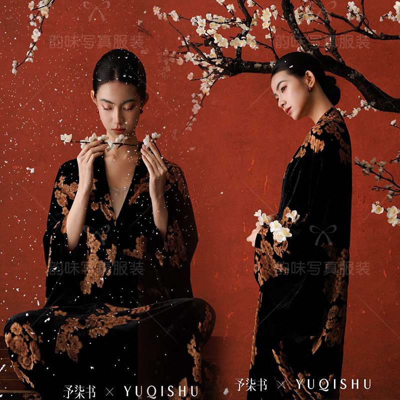 影楼拍照新款主题中式美学肖像东方骨相摄影服装复古高级国风写真