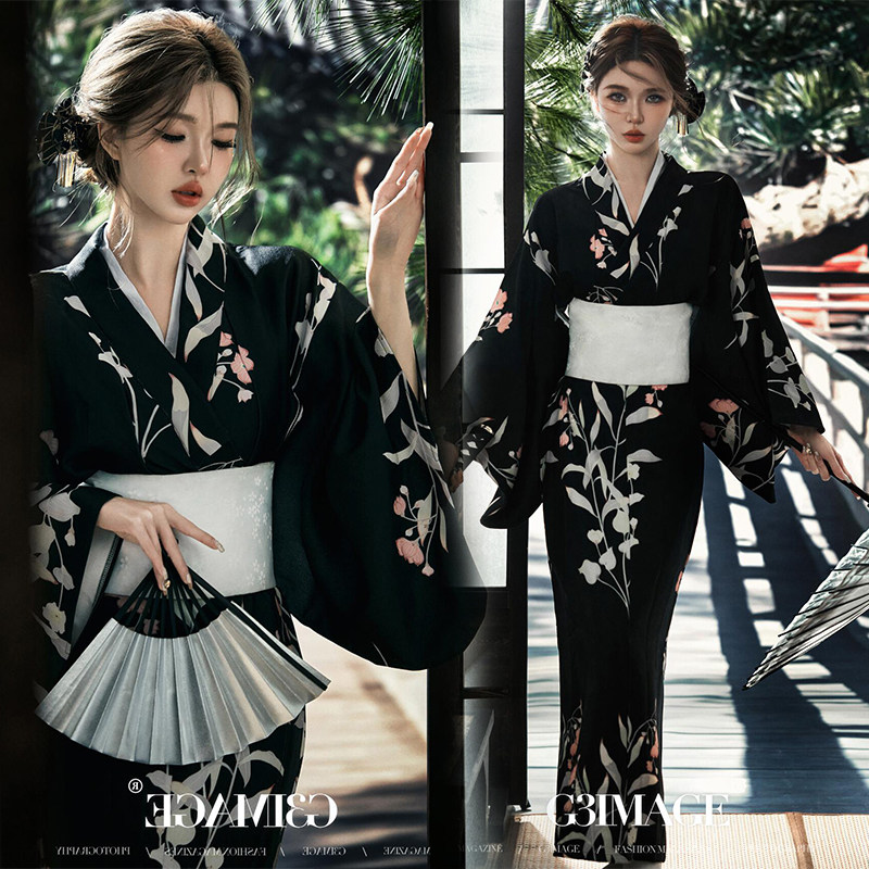 女黑道千金浴衣服装日式改良写真