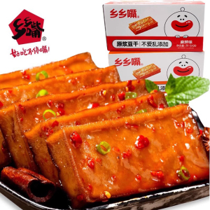 乡乡嘴厚豆干湖南武冈原浆豆腐干小包装香香嘴麻辣小吃休闲零食
