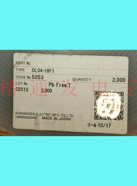 DL04-18F1-5053/TVS, 400W, 18V, 双向/DO-214AC/丝印:D1