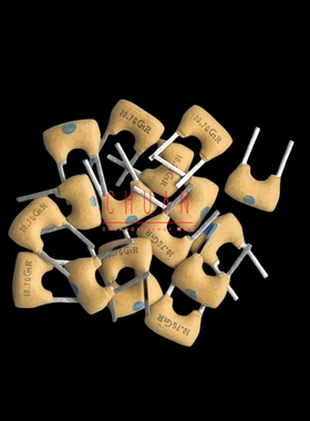 进口村田陶瓷鉴频器CDA10.7MG16-B 10.7MHZ 10.7G 10.7M蓝色点2脚