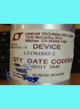 LT1761ES5-2/LDO电压稳压器2V 100mA/SOT23-5丝印:LTJE