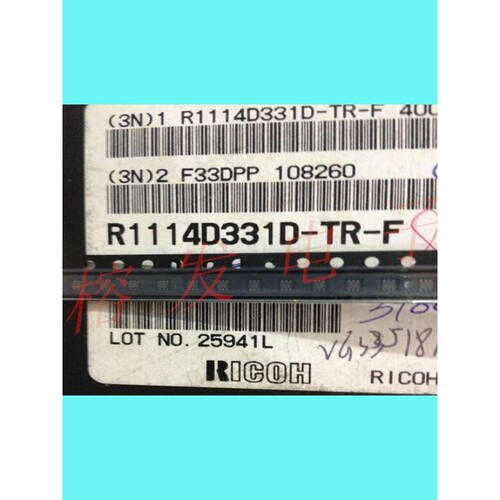 R1114D311D-TR-F/LDO稳压器3.1V 150mA/SOT-563丝印:F33