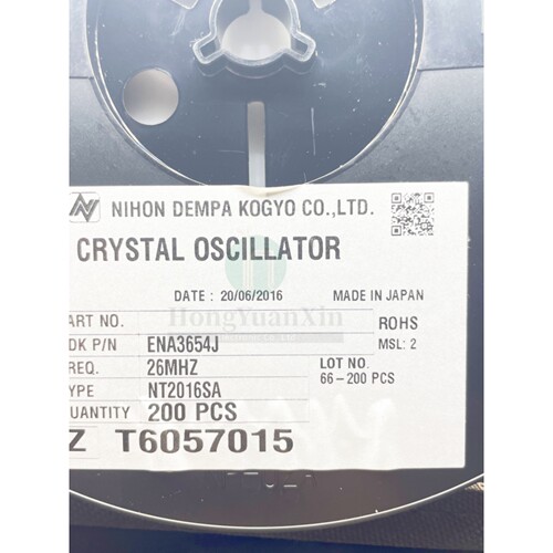 NT2016SA NDK 2016 2.0*1.6MM 4脚 TCXO 26M 26MHZ 26.000MHZ进口