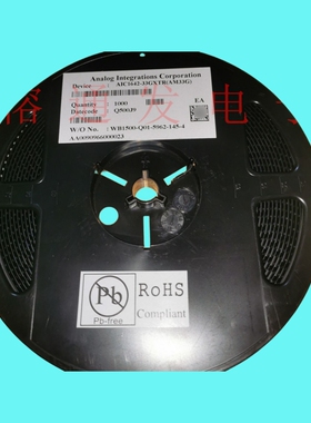 AIC1642-33GXTR/升压DC/DC变换器3.3V/SOT-89/丝印:AM33G