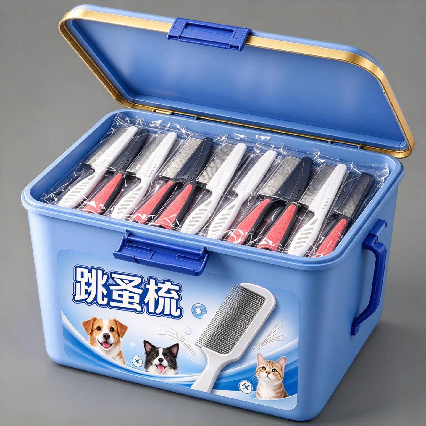 猫狗密齿跳蚤梳眼脸清洁