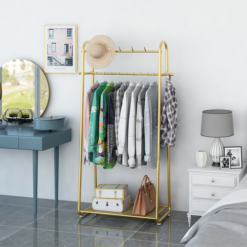 北欧衣服家用多功能简易轻奢架子