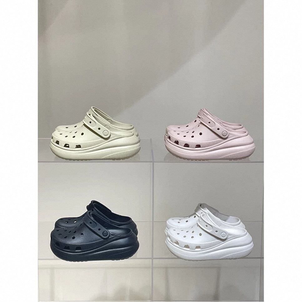 现货 买不到更好的 全系列！专供出口货 洞洞鞋厚底增高凉拖鞋女