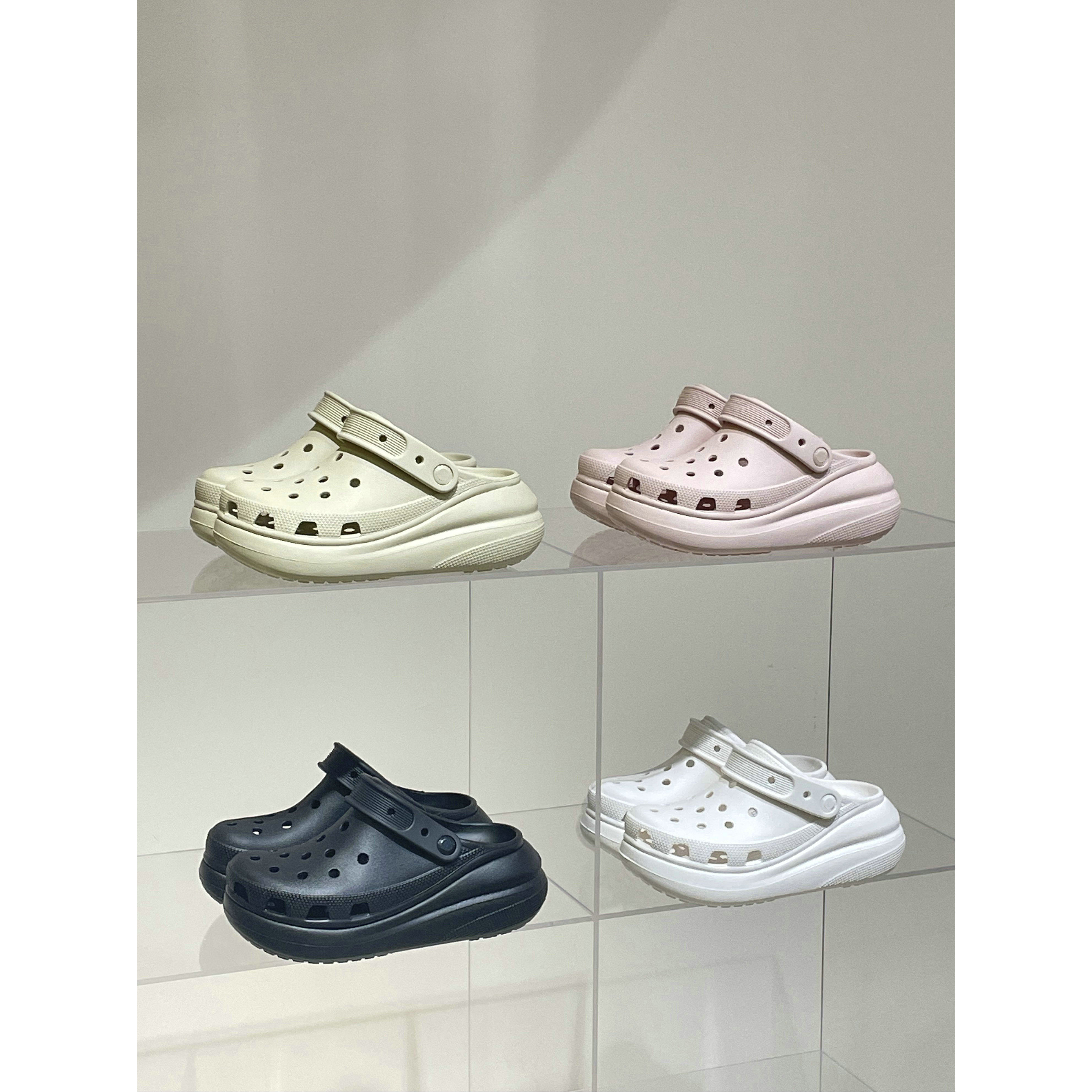 现货 买不到更好的！厚底增高泡泡洞洞鞋芙外穿防滑凉拖拖鞋女