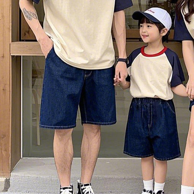 夏装韩版短裤全家装五分裤