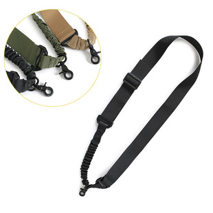 多功能战术单点枪绳 户外军迷CS枪带背带 野外便携肩带斜挎任务绳