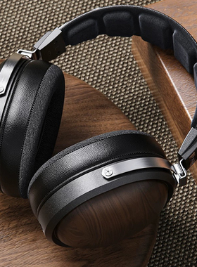 FiiO/飞傲 FT1封闭式头戴耳机北美胡桃木专业HIFI有线监听大耳