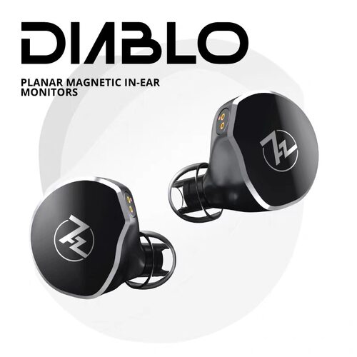 7Hz七赫兹DIABLO/DIVINE联名款Crinacle双腔体平板振膜有线耳机