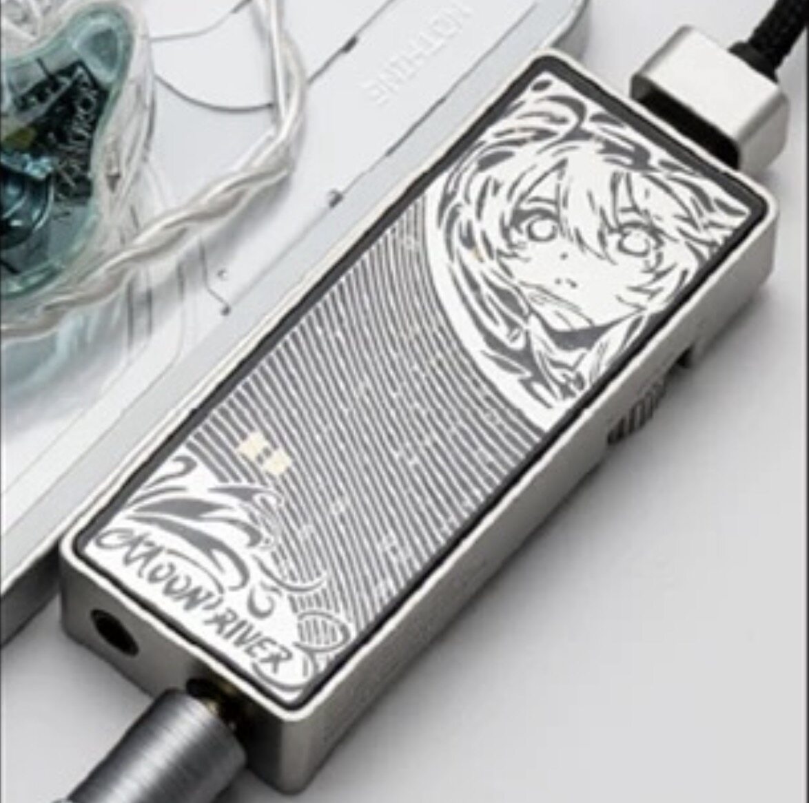 水月雨 水解3三式HIFI发烧级typec手机小尾巴微型解码耳放一体机