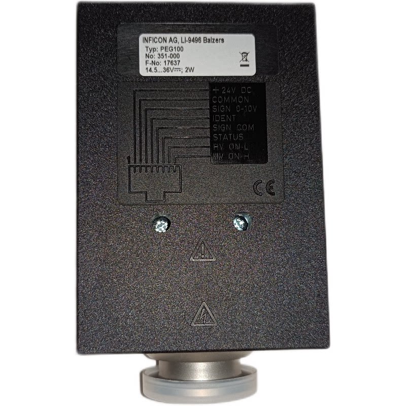 原装inficon/英福康peg100潘宁冷阴极电离真空计351-000传感议价