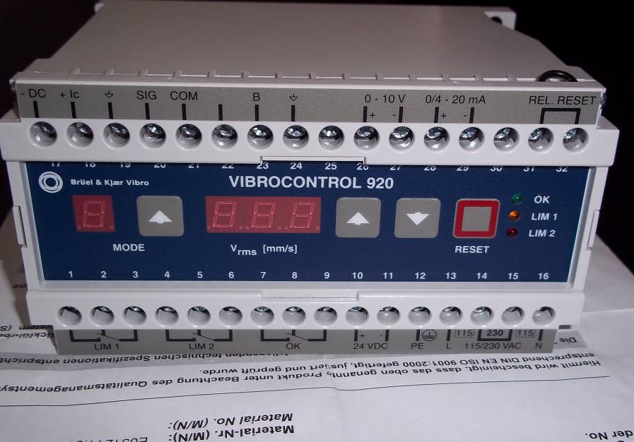 德国申克B&KVIBRO VC-1500振动控制器振动控制器VIBROCONTROL1500