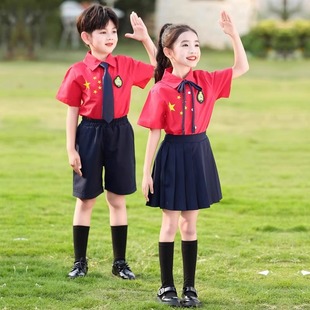 六一儿童合唱服演出服中小学生大合唱团主持人演讲朗诵比赛表演服