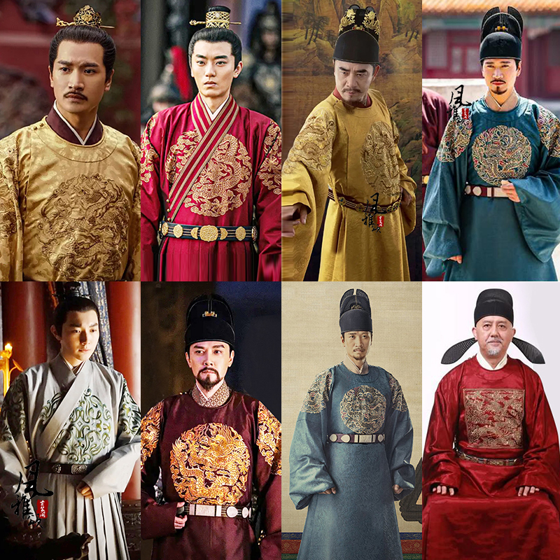 影视古装山河月明男汉服