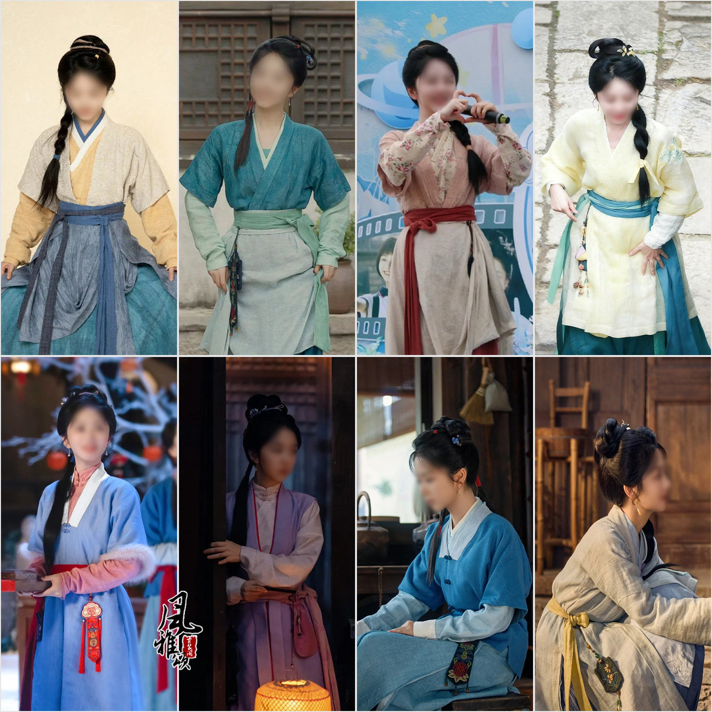 兰香如故谭松韵许兰香同款明制田园日常侍女丫鬟少女百姓棉麻汉服
