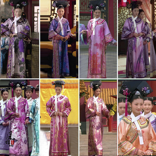 甄嬛传沈眉庄同款妃子服清朝格格妃嫔服满族旗服福晋服清宫写真服