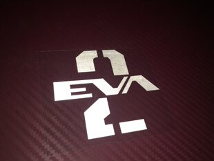 EVA新福音战士贴纸/2号机/机体数字标/精细雕刻车贴/车身贴花