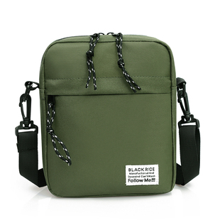 斜挎包男士 旅行商务挎包小包帆布男包单肩包休闲背包防水牛津布包