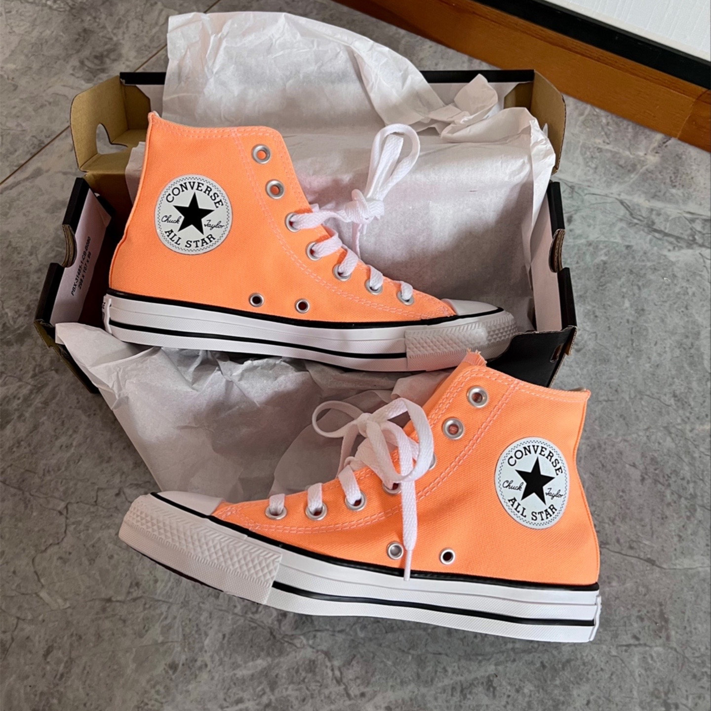 CONVERSE正品匡威allstar经典款亮橘色高帮男女情侣帆布鞋A04392C,运动鞋new,帆布鞋,淘宝优惠券,粉丝福利购,淘宝优惠卷