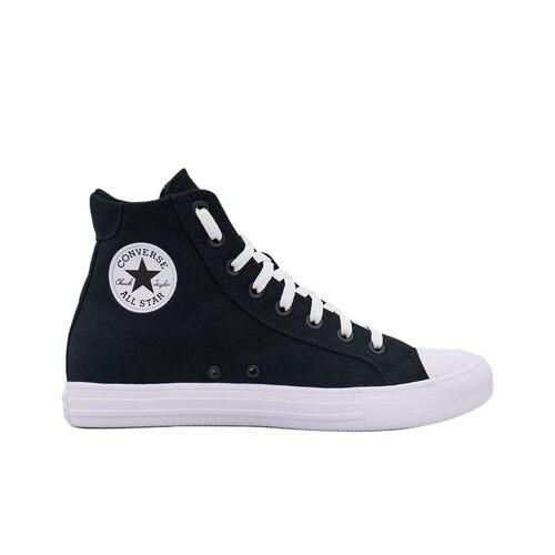 CONVERSE Chuck Taylor 匡威百搭高帮黑色运动休闲帆布鞋 A19298C