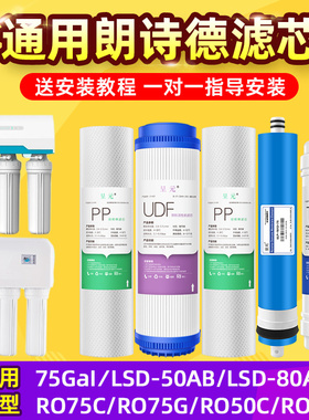 通用朗诗德净水器滤芯11寸RO-50/RO75/80AB/L2/L3家用净水机配件