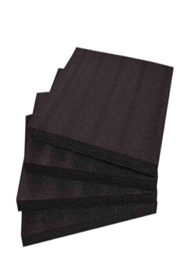 D7K9黑色epe珍珠棉插花泡沫板海绵防震快递包装盒内衬泡沫垫