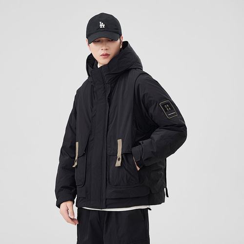 aimiti一衣三穿设计感羽绒服