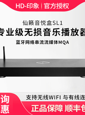 仙籁SL1车载发烧数字音乐硬盘播放器解码器网络至臻串流流媒体MQA