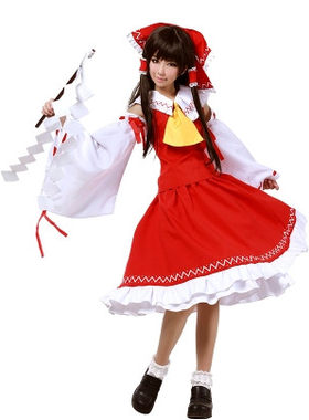 动漫二次元博丽灵梦衣服