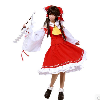 动漫二次元博丽灵梦衣服