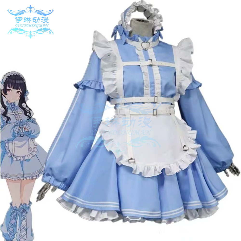 伊琳动漫  偶像大师闪耀色彩黛冬优子cosplay服装