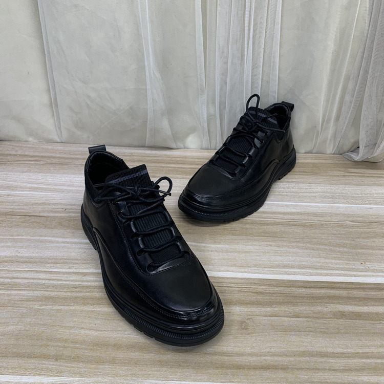 男鞋真皮舒适百搭休闲鞋简约时尚