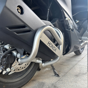 适用新大洲本田ns150gx排气保护杠保险杠防摔杠专用无损改装配件