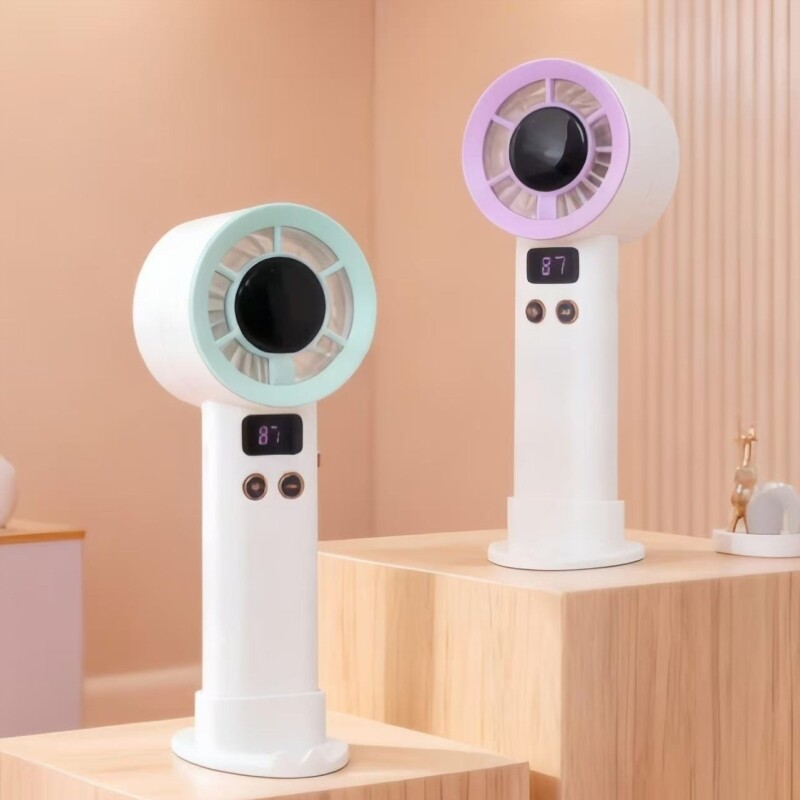 长便携式新款小型手持充电家用风力随身风扇USB120续航迷你档