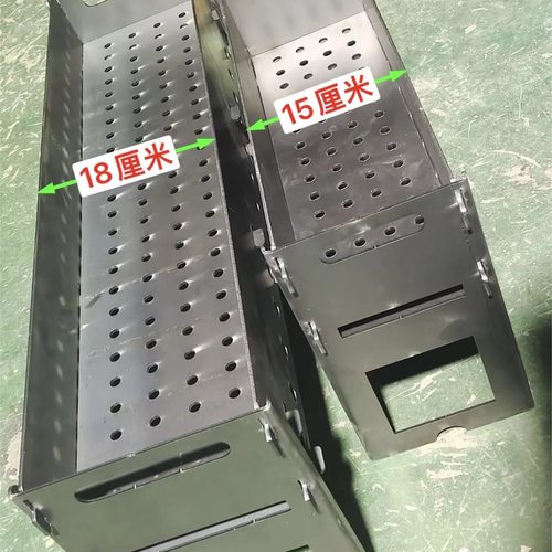 18厘米宽烤炉烧烤炉加厚卡片式可拆卸商用折叠摆摊木炭户外