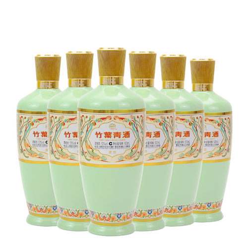 汾酒53度竹叶青酒6瓶装