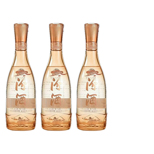 【新品】汾酒42度牧童水晶汾酒玻汾475mlX3清香型白酒口粮酒3瓶装